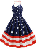 Summer Casual 4th of July Outfits American Sun Dress