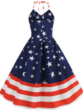 Summer Casual 4th of July Outfits American Sun Dress