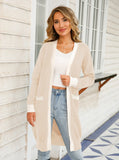 Long Large Cardigan Sweater Coat