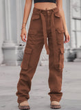 DENIM MULTI-POCKET CASUAL OVERALLS PANT JEANS