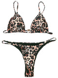 SEXY LEOPARD TWO PIECE BIKINI