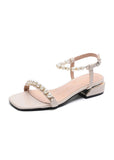 THICK HEELS ROMAN FLAT SANDALS