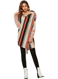 Women Fringed Sweater Coat