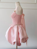 Polka Dot Playful Pink Corset Sweet Party Dress