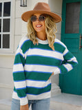 Round Neck Pullover Long Sleeve Sweater