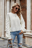 Long Sleeve Short Knitted Pullover Sweater