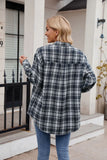 Casual Fashion Spice Loose Plaid Shirt