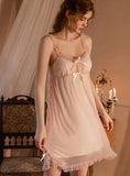 SOFT LACE GAUZE SEXY NIGHTDRESS