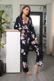 FASHION LONG-SLEEVED PRINT PAJAMAS HOME SUIT