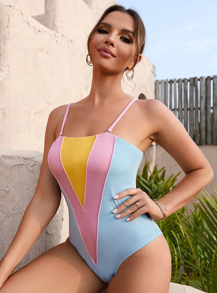 Sexy Sling One Piece Swimsuit Ncocon