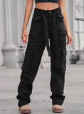 DENIM MULTI-POCKET CASUAL OVERALLS PANT JEANS