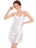 V-NECK SUSPENDER SLEEVELESS PAJAMAS