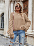 Long Sleeve Short Knitted Pullover Sweater