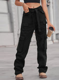 DENIM MULTI-POCKET CASUAL OVERALLS PANT JEANS