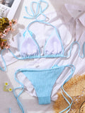 3D Flower Two Piece Bikini