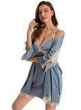 LACE SUSPENDER NIGHTGOWN PAJAMAS SUIT