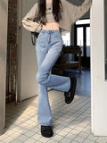 Bell Bottom High Waist Casual Flare Jeans