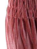 Vintage Pleated High Waist Skirt