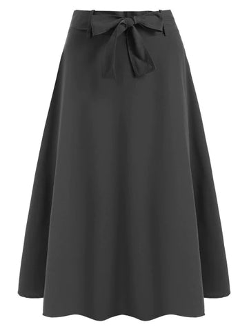 Trendy  Midi Flare Skirt