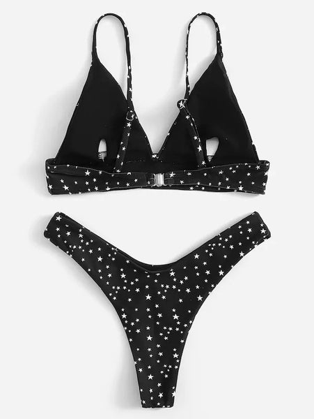 Black Star Cami Bikini Set – Ncocon