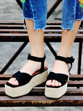 Pretty Strap Platform Sandals