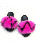 WOMEN HOME SLIPPERS FLUFFY FUR WARM SHOES