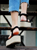 Pretty Strap Platform Sandals