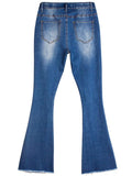 Glamorous Bell-bottom Jean Pants