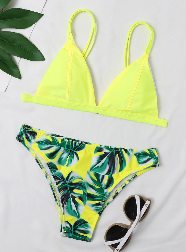 High Cut Leaf Bikini – Ncocon