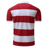 Shirts Short Sleeve Spring Summer Mens Stripes Pattern Polo 