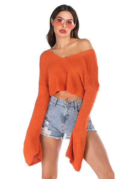 SEXY LOOSE MINI SHORT SWEATER