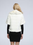 Imitation Rabbit Hair Short Ladies Fur Coat