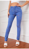 HEAVY INDUSTRY 3D EMBROIDERY JEANS