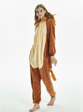 WOMEN LION JUMPSUIT CARTOON ANIMAL PAJAMAS