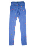 HEAVY INDUSTRY 3D EMBROIDERY JEANS