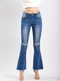 Glamorous Bell-bottom Jean Pants