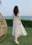 Sweet Elegant White Spaghetti Strap Off Shoulder Party Dresses