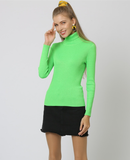 Solid color bottoming shirt autumn new sweater turtleneck plus size sweater