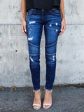 High Waist Jeans Pants Bottoms